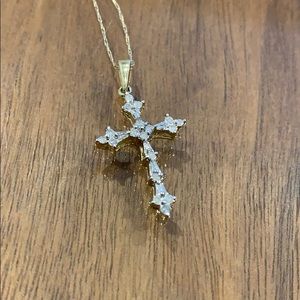Diamond Cross Necklace